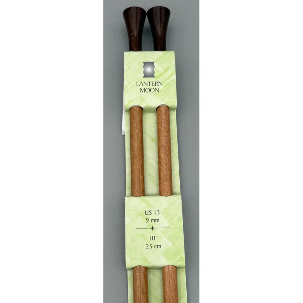 Lantern Moon Wooden Crochet Knitting Needles US 13 9 mm 10